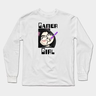 Gamer Girl, Wolf Girl, Howl, Awwooo. Twitch streamer emote Long Sleeve T-Shirt